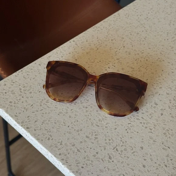 Stylish Brown Sunglasses from Diff Diff Eyewear “Indy” Animal Brown Sunglasses – Adelaide main image 2